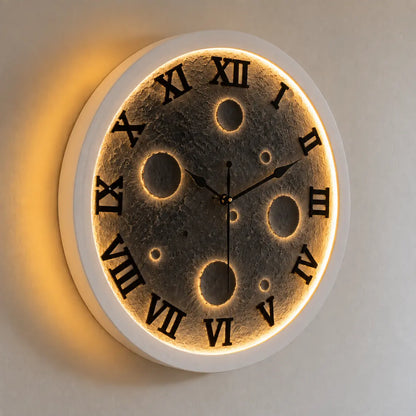 Realistic 3D Moon Wall Light | 3D Lunar Crater LED Lamp for Home Decor