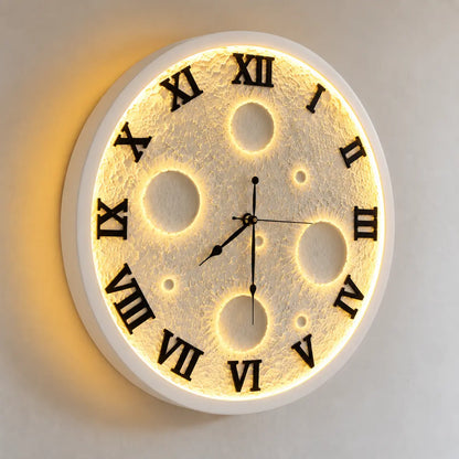 Realistic 3D Moon Wall Light | 3D Lunar Crater LED Lamp for Home Decor